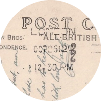 Picture of an old postcard